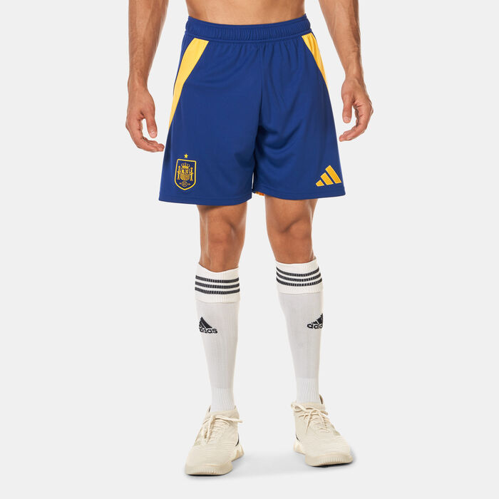 adidas Men's Spain Replica Home Football Shorts - 2024 Blue image number 1