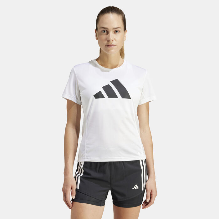 adidas Women's Run It T-Shirt White adidas Women's Run It T-Shirt White image number 0