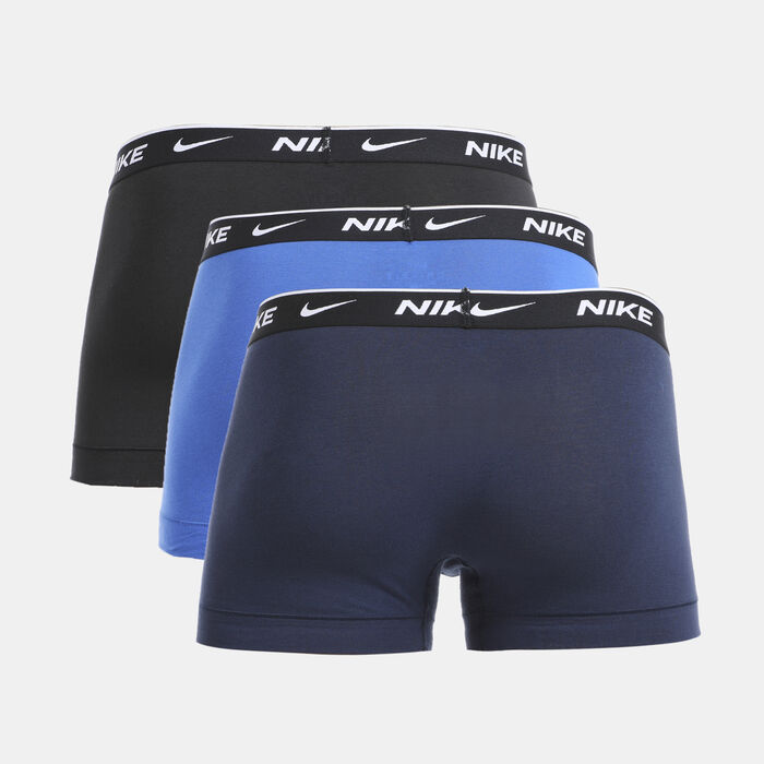 Buy Nike Men's Trunk Briefs (3 Pack) Blue in KSA -SSS