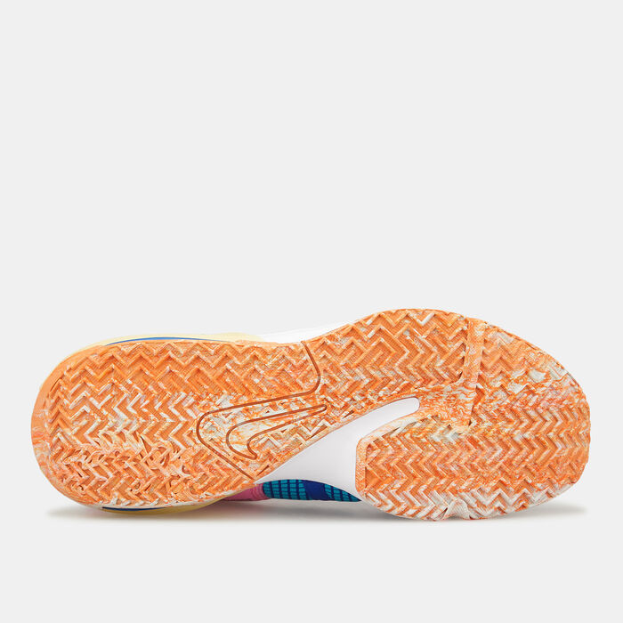 Nike Men's LeBron Witness 7 Basketball Shoe Blue image number 4