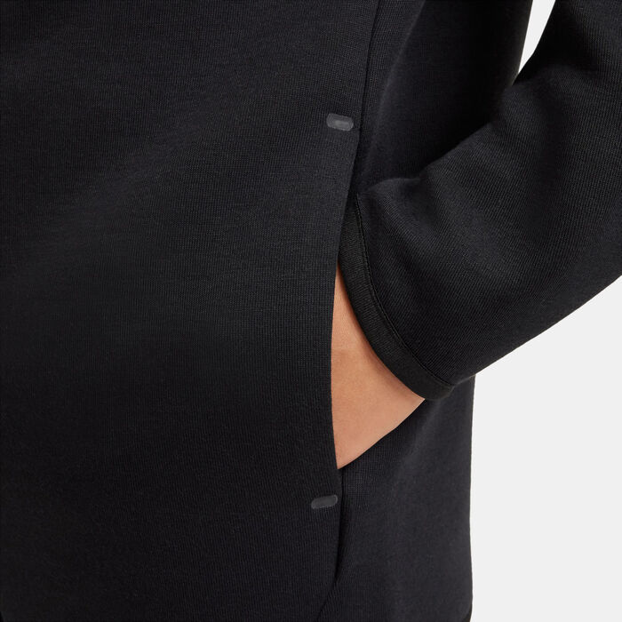 Nike Kids' Sportswear Tech Fleece Full-Zip Hoodie Black Nike Kids' Sportswear Tech Fleece Full-Zip Hoodie Black image number 4