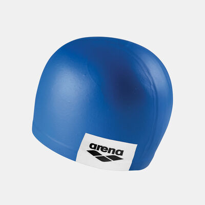 Arena Logo Moulded Swimming Cap Blue