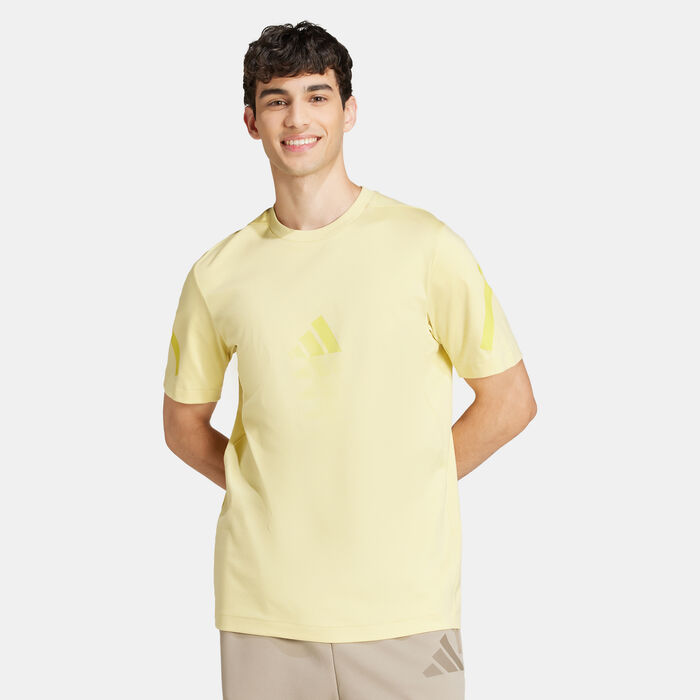 adidas Men's Z.N.E. T-Shirt yellow adidas Men's Z.N.E. T-Shirt yellow image number 0