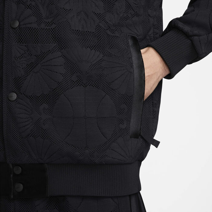 Nike Men's Dri-FIT Basketball Jacket Black Nike Men's Dri-FIT Basketball Jacket Black image number 4