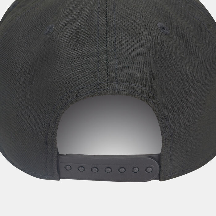 New Era Men's NBA Chicago Bulls Floral 9FIFTY Cap Black image number 1