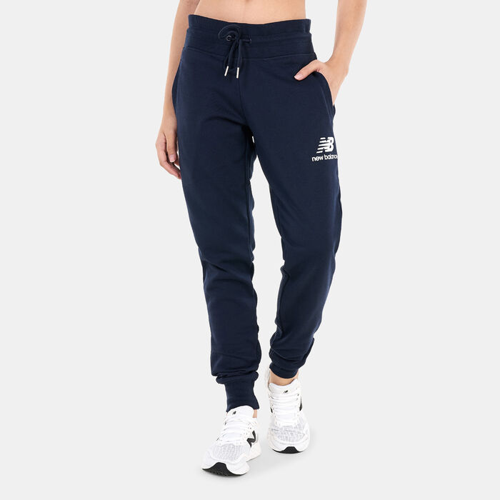 New Balance Women's Essentials French Terry Sweatpants Blue New Balance Women's Essentials French Terry Sweatpants Blue image number 0
