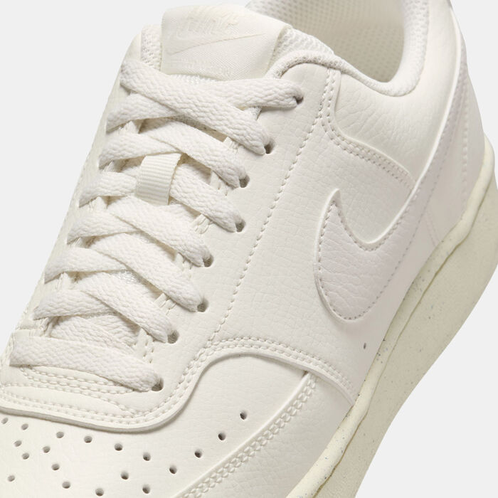 Nike Women's Court Vision Low Next Nature Shoes White image number 4