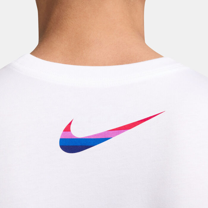 Nike Men's England Football Crest T-Shirt White Nike Men's England Football Crest T-Shirt White image number 5