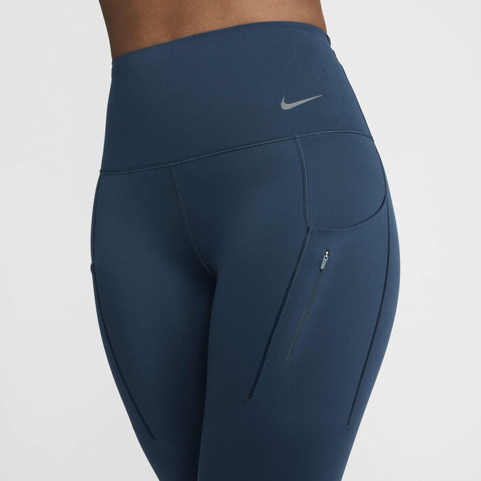 Nike Women's Go Firm-Support Leggings Green Nike Women's Go Firm-Support Leggings Green image number 3