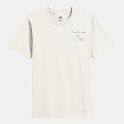 New Balance Men's Mailman T-Shirt Beige New Balance Men's Mailman T-Shirt Beige