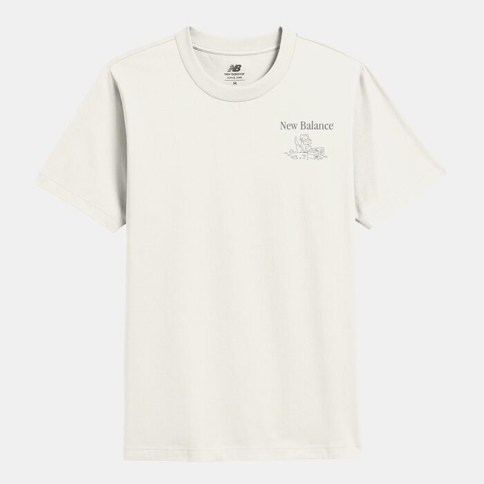 New Balance Men's Mailman T-Shirt Beige New Balance Men's Mailman T-Shirt Beige image number 0