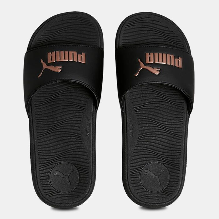 PUMA Women's Cool Cat 2.0 Slides Black PUMA Women's Cool Cat 2.0 Slides Black image number 3