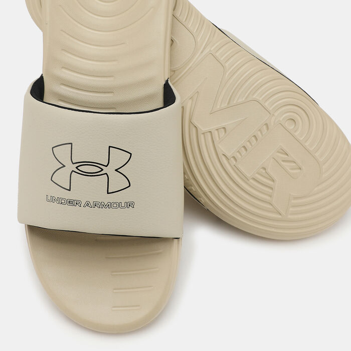Under Armour Men's Ansa Fixed Slides Brown Under Armour Men's Ansa Fixed Slides Brown image number 2
