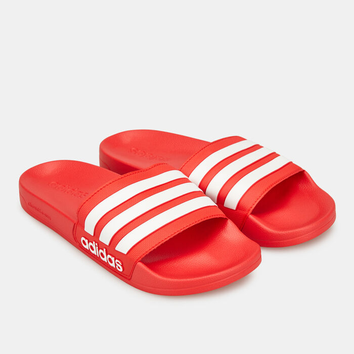 adidas Men's Adilette Shower Slides Red image number 0