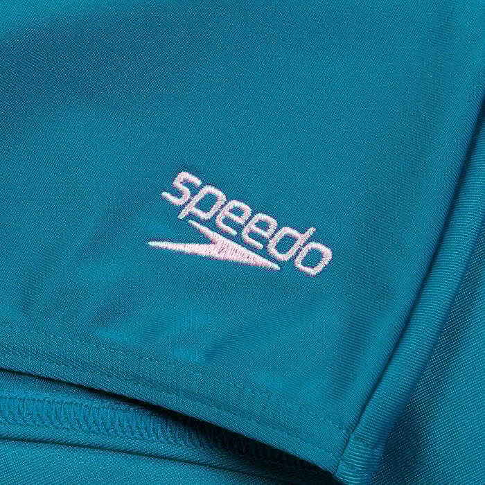 Speedo Women's Graphic One-Piece Swimsuit Blue Speedo Women's Graphic One-Piece Swimsuit Blue image number 3