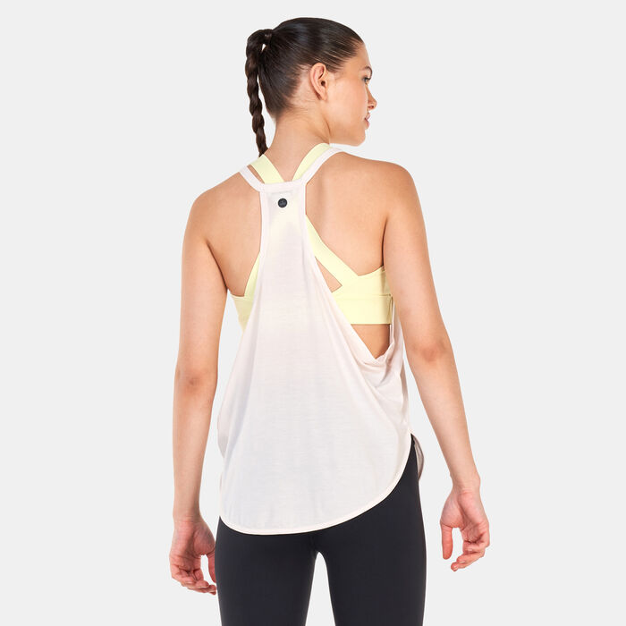 prAna Women's Lunar Glow Tank Top White prAna Women's Lunar Glow Tank Top White image number 1