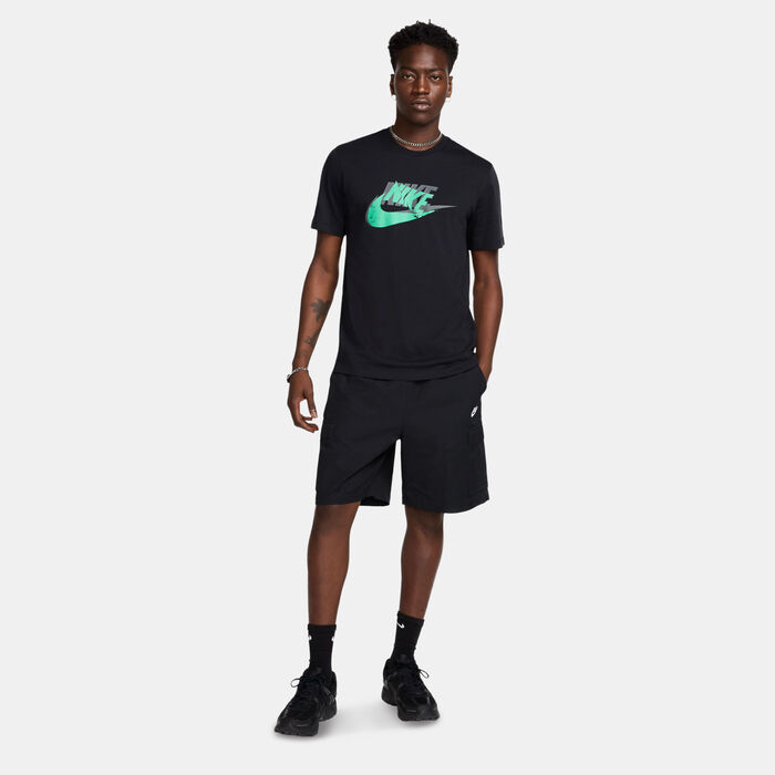 Nike Men's Sportswear Futura T-Shirt Black Nike Men's Sportswear Futura T-Shirt Black image number 2
