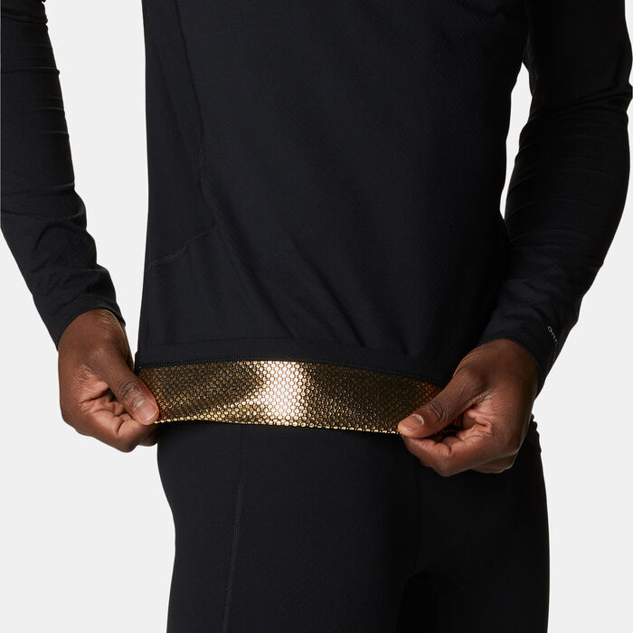 Columbia Men's Omni-Heat™ Infinity Knit T-Shirt Black Columbia Men's Omni-Heat™ Infinity Knit T-Shirt Black image number 4