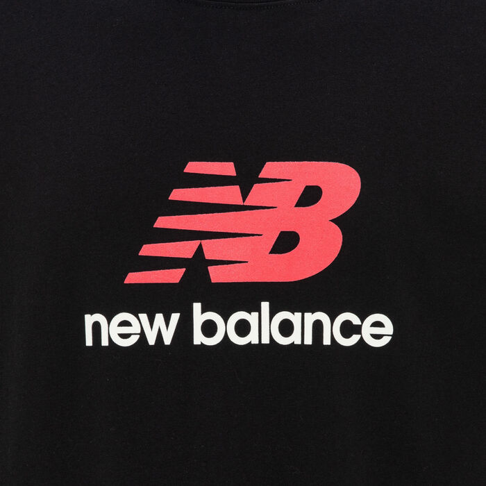 New Balance Men's Athletics Logo T-Shirt Black New Balance Men's Athletics Logo T-Shirt Black image number 2