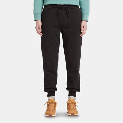 Timberland Women's Exeter River Brushed Back Sweatpants Black Timberland Women's Exeter River Brushed Back Sweatpants Black
