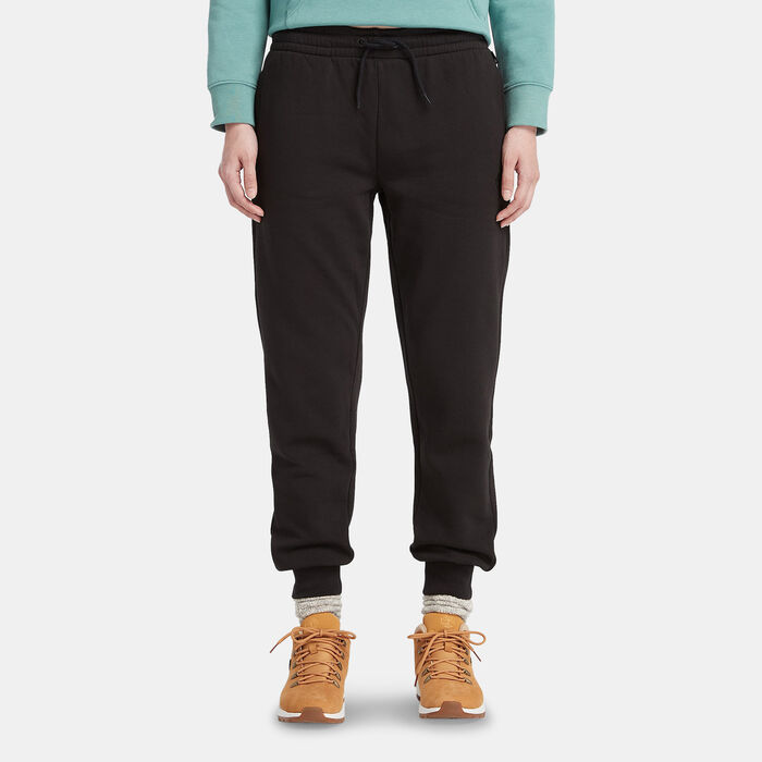 Timberland Women's Exeter River Brushed Back Sweatpants Black Timberland Women's Exeter River Brushed Back Sweatpants Black image number 0