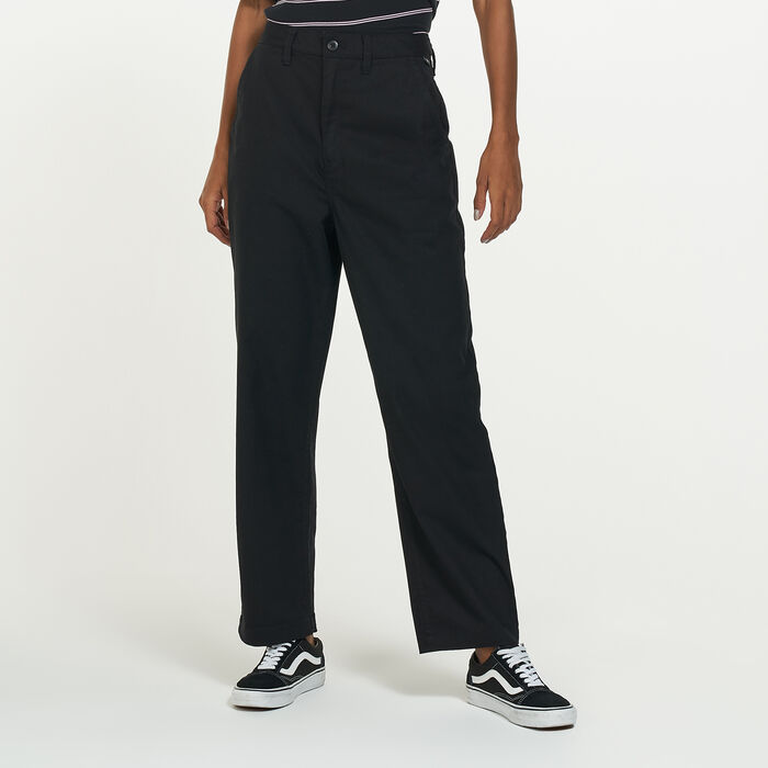 Vans Women's Authentic Chino Pants Black Vans Women's Authentic Chino Pants Black image number 0