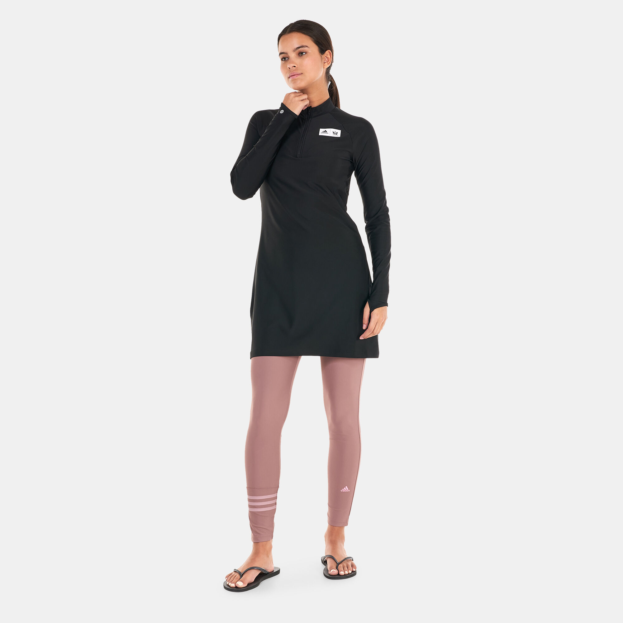 Adidas swim dress cheap