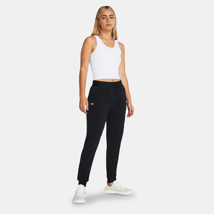 Under Armour Women's Rival Woven Pants Black image number 2