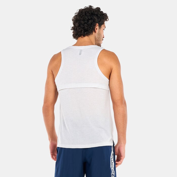 Under Armour Men's UA Streaker Run Tank Top Grey Under Armour Men's UA Streaker Run Tank Top Grey image number 1