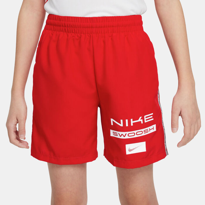 Nike Kids' Multi Dri-FIT Woven Shorts Red image number 3