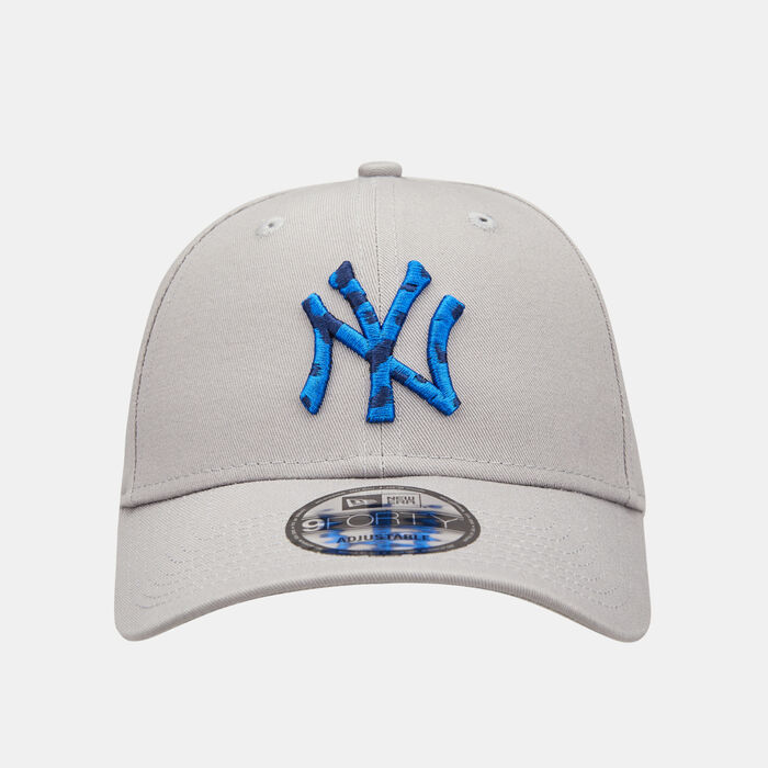 New Era Men's New York Yankees Infill 9FORTY Cap Grey New Era Men's New York Yankees Infill 9FORTY Cap Grey image number 0