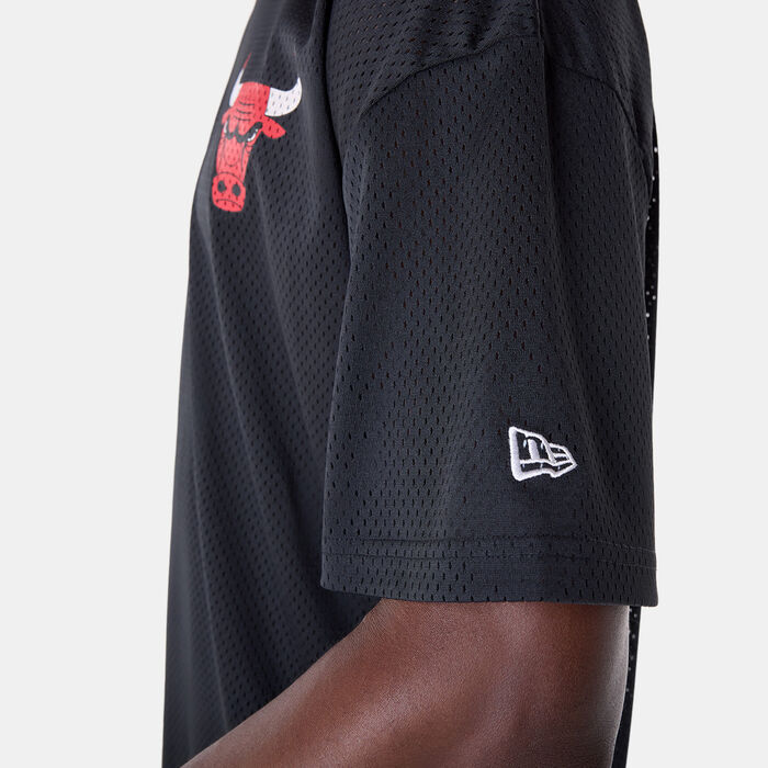 New Era Men's NBA Chicago Bulls Graphic T-Shirt Black New Era Men's NBA Chicago Bulls Graphic T-Shirt Black image number 3