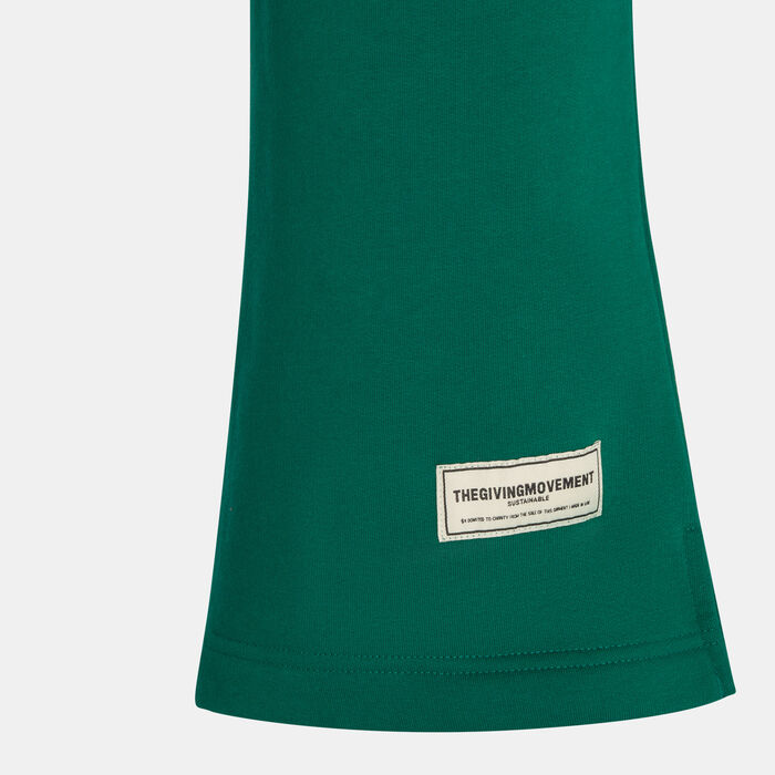 The Giving Movement Men's Wide Leg Joggers Green The Giving Movement Men's Wide Leg Joggers Green image number 2