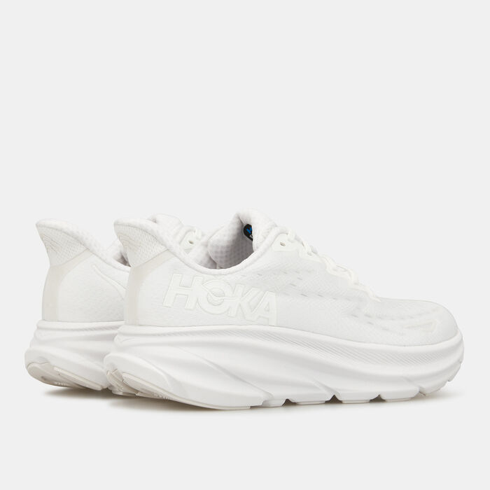 HOKA Women's Clifton 9 Road Running Shoe White HOKA Women's Clifton 9 Road Running Shoe White image number 3