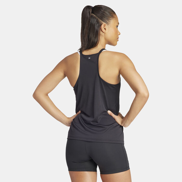 adidas Women's Run It Tank Top Black adidas Women's Run It Tank Top Black image number 1