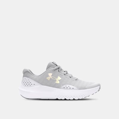 Under Armour Kids' Surge 4 Running Shoes Grey Under Armour Kids' Surge 4 Running Shoes Grey