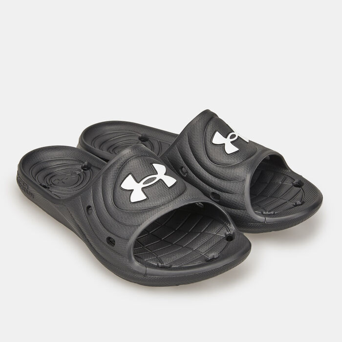 Under Armour Women's UA Locker IV Slides Black image number 0