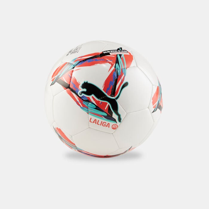 PUMA Men's Orbita LaLiga 1 Mini Football White PUMA Men's Orbita LaLiga 1 Mini Football White image number 0