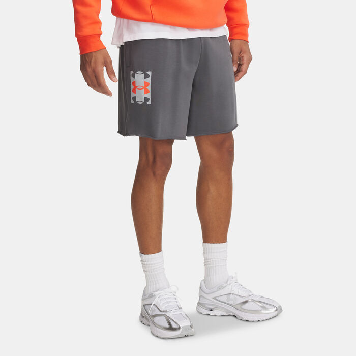 Under Armour Men's Rival Terry Logo Shorts Grey image number 0