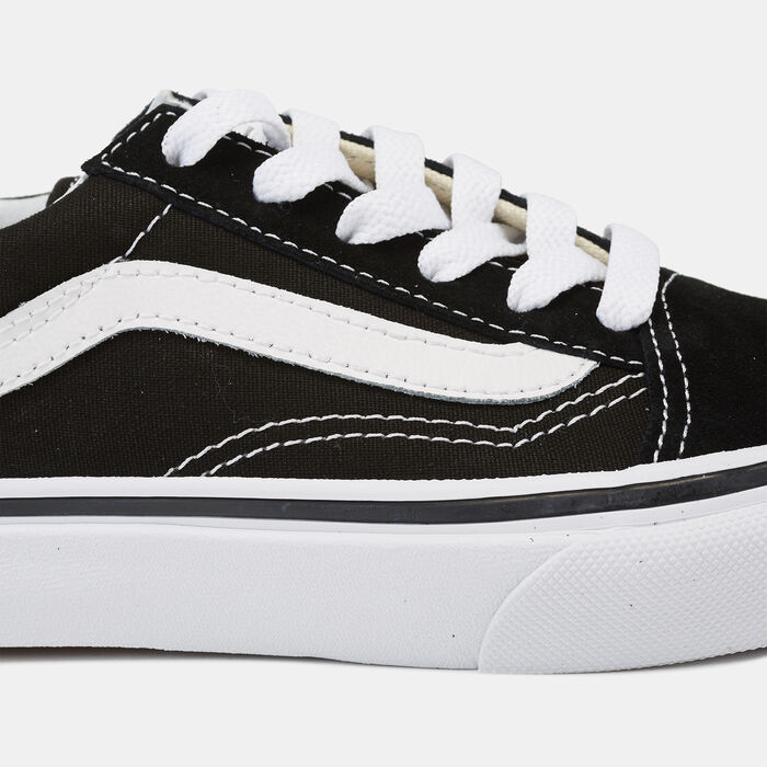 Vans Kids’ Old Skool Unisex Shoe (Younger Kids) Black image number 4