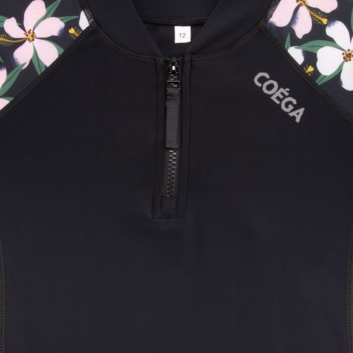 COEGA Kids' Swimming Rashguard Black COEGA Kids' Swimming Rashguard Black image number 2
