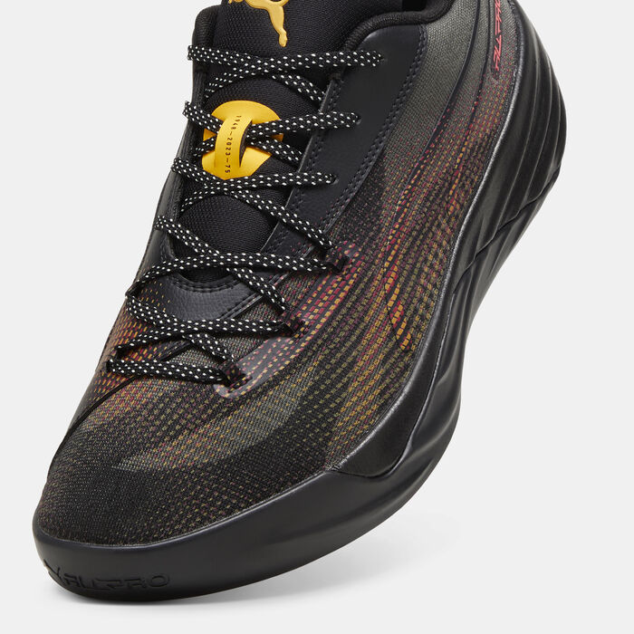PUMA Men's All-Pro NITRO Basketball Shoes Black PUMA Men's All-Pro NITRO Basketball Shoes Black image number 4