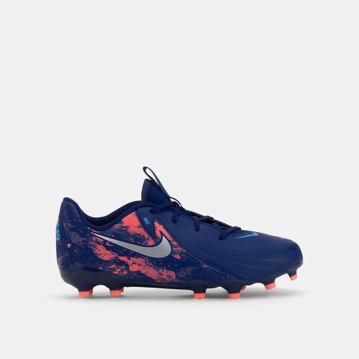 Nike Kids' Phantom GX 2 Academy Football Shoes Blue Nike Kids' Phantom GX 2 Academy Football Shoes Blue image number 0