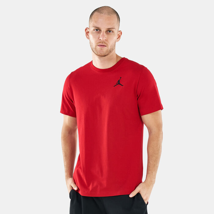 Jordan Men's Jumpman T-Shirt Red Jordan Men's Jumpman T-Shirt Red image number 0