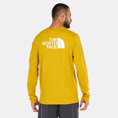 The North Face Men's Easy Long Sleeves T-Shirt yellow