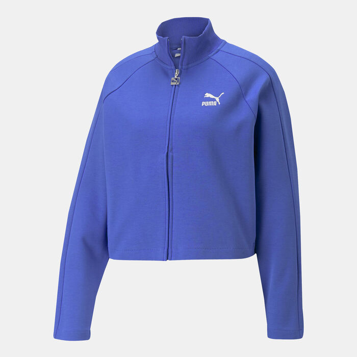 PUMA Women's T7 Track Jacket Blue image number 0