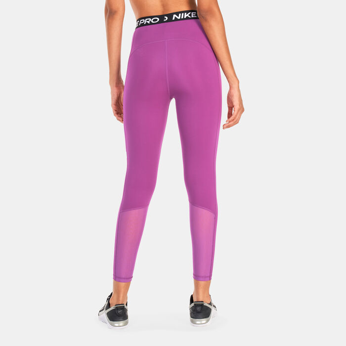 Nike Women's Pro 365 High-Rise 7/8 Leggings Purple Nike Women's Pro 365 High-Rise 7/8 Leggings Purple image number 1