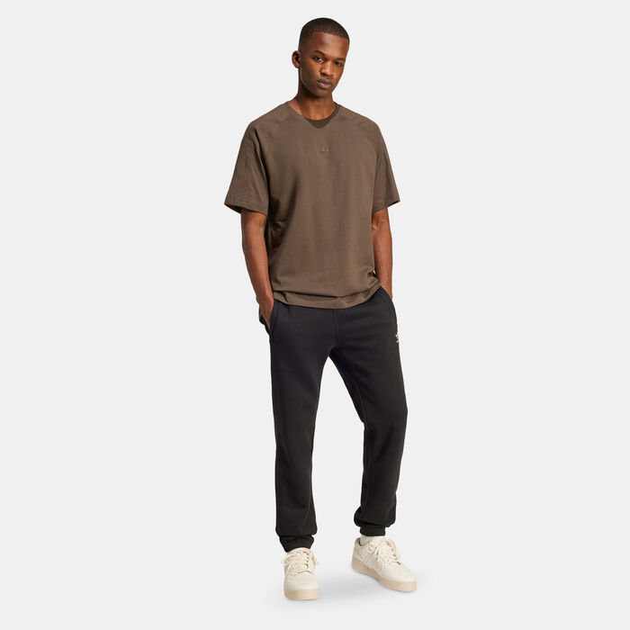 adidas Originals Men's Premium Essentials T-Shirt Brown adidas Originals Men's Premium Essentials T-Shirt Brown image number 2