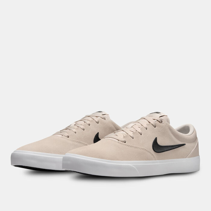 Nike Men's SB Charge Suede Shoes Beige image number 1