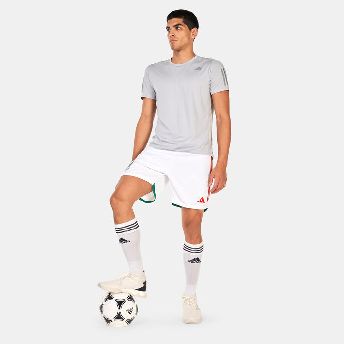 adidas Men's Mexico Home Shorts - 2022 White adidas Men's Mexico Home Shorts - 2022 White image number 2